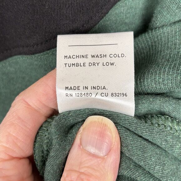 Pact Womens Airplane Colorblock Pullover XL 100% Organic Cotton Layering Sporty - Picture 6 of 7